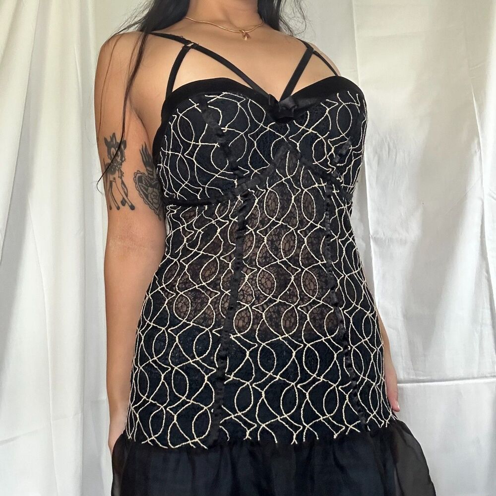 strappy slip dress